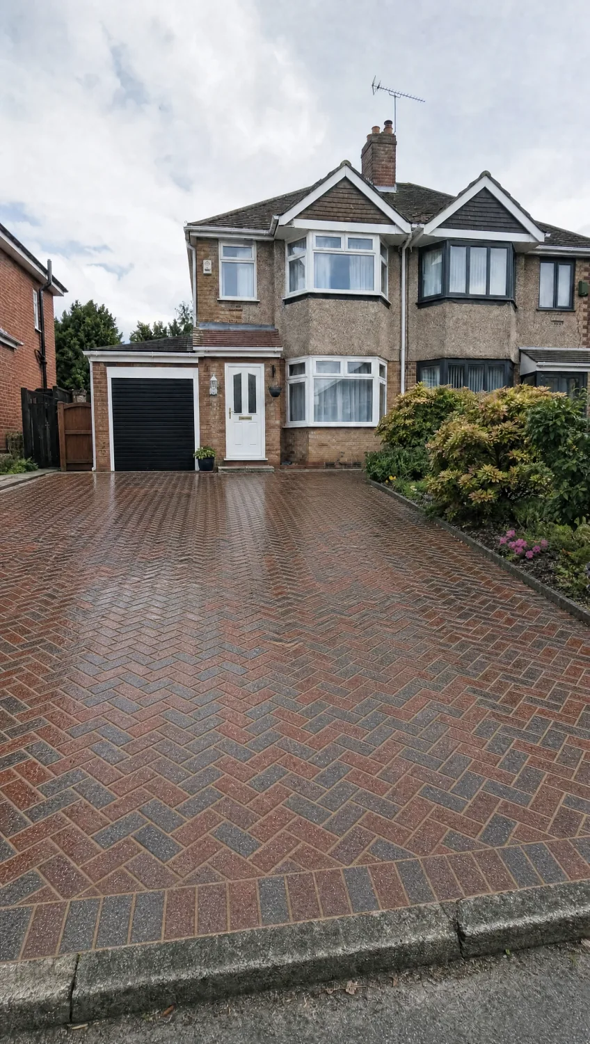 Same driveway sealing after cleaning